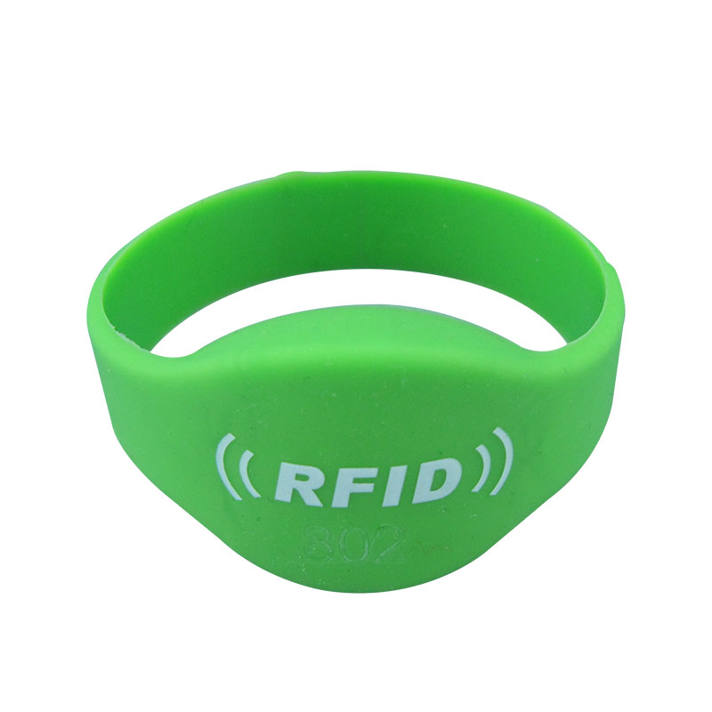 125KHZ TK4100 Silicone RFID Bracelet Wristband Wearable IMPERVIUS