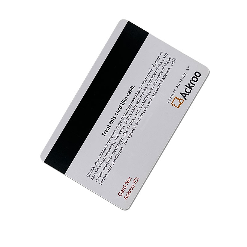 Hico Magnetic Stripe PVC Barcode Vip Member Payment Card