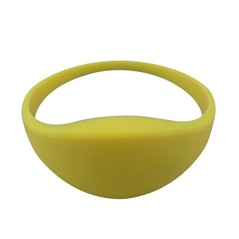 IMPERVIUS Passivum ID Gracili Oblate Armilla RFID Silicone manus Wristband Opportunitas enim